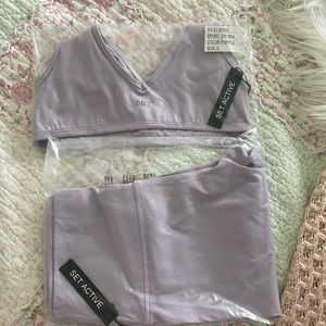Set Active legging and sports bra *comes with both